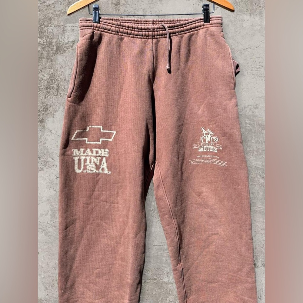 Cherry Los Angeles Cherry Motors “Chevy” Graphic Sweatpants M USA MADE